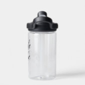 Junggesellinnenabschied moderne minimalistische Br Trinkflasche (Rückseite)