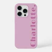 Junggesellinnenabschied | Moderner Script Name Hoc iPhone Hülle (Rückseite)