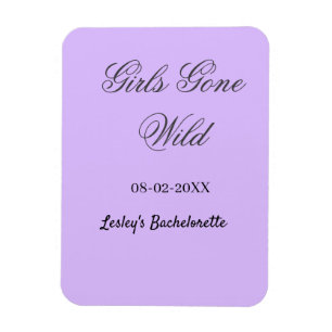 Junggesellinnenabschied Name Datum Braut Girls Gon Magnet