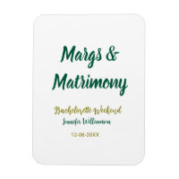 Junggesellinnenabschied Name Datum Margs und Ehe