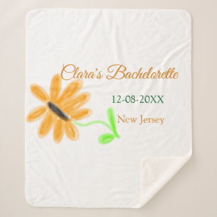 Junggesellinnenabschied Name Datum Ort Sonnenblume Sherpadecke