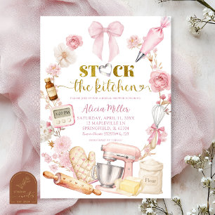 Junggesellinnenabschied 'Pink Coquette Stock the K Einladung