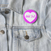 Junggesellinnenabschied Pink Party Button (Beispiel)