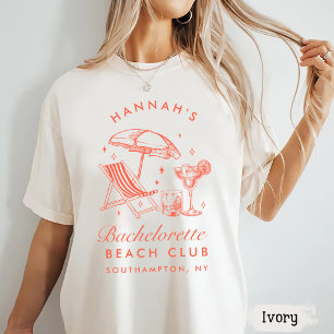 Junggesellinnenabschied Retro Moderne Minimalistis T-Shirt