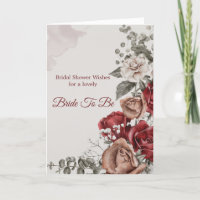 Junggesellinnenabschied Rote Bronze Rosen Floral