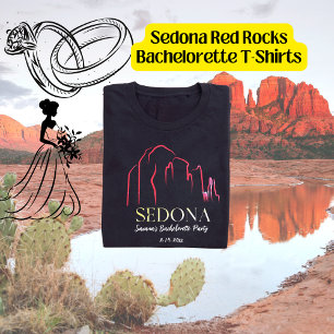 Junggesellinnenabschied Sedona Red Rocks T-Shirt