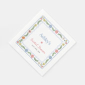Junggesellinnenabschied serviette (Ecke)