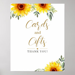 Junggesellinnenabschied Sonnenblumen Karten und Poster