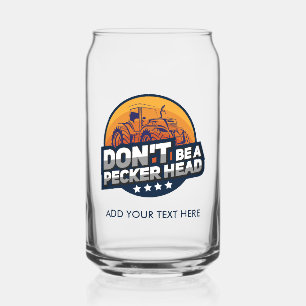 Junggesellinnenabschied-Spaß Hühnerkopf Dosenglas