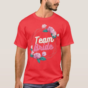 Junggesellinnenabschied - Team Braut Blume Premium T-Shirt