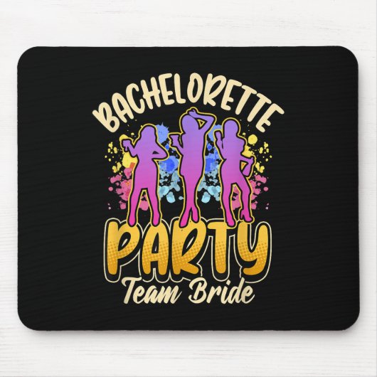 Junggesellinnenabschied Team Braut Mousepad (Vorne)