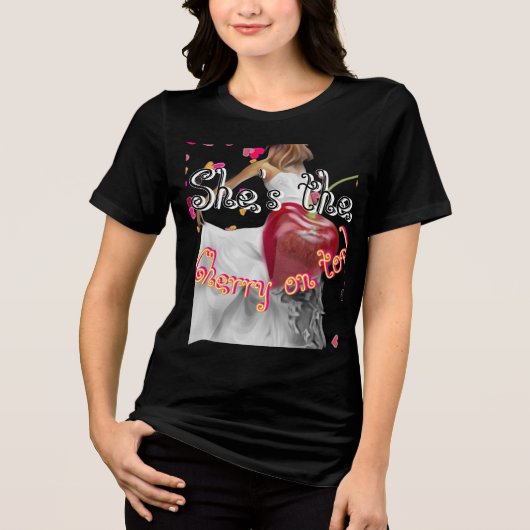 Junggesellinnenabschied  Tri-Blend shirt (Vorderseite)