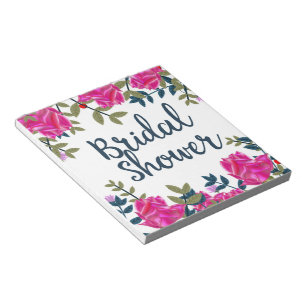 Junggesellinnenabschied Vintage Rosen Notizblock