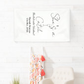 Junggesellinnenabschied Wochenende Champagnerflasc Banner (Insitu)