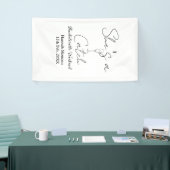 Junggesellinnenabschied Wochenende Champagnerflasc Banner (Messeveranstaltung)
