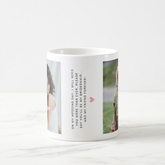 Junggesellinnenabschiede? 2 FOTO Kaffeetasse (Mittel)