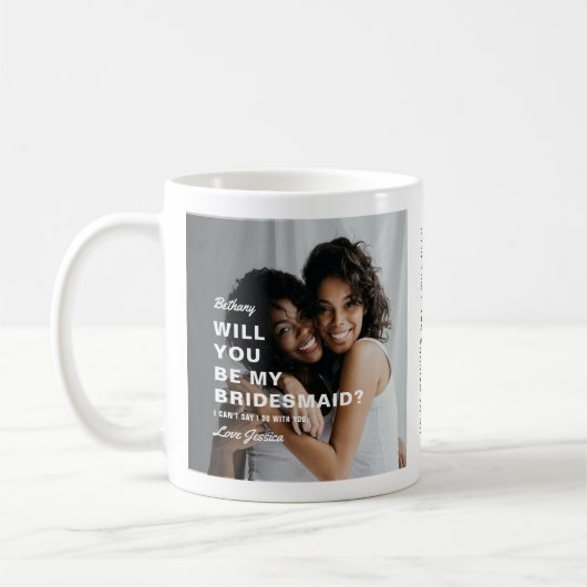 Junggesellinnenabschiede? 2 FOTO Kaffeetasse (Links)