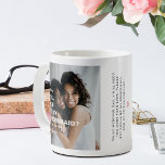 Junggesellinnenabschiede? 2 FOTO Kaffeetasse<br><div class="desc">Warum frag nicht deine Beliebtheit als Brautjungfrau bei deiner Hochzeit mit diesem einfachen, modernen Foto-Keepe Coffee Tasse. Kann in Trauzeugin, Blütenmädchen usw. geändert werden. Das perfekte Hochzeitsgeschenk, das Ihre Mädchen zum Lächeln bringt und sie mit einem Sake verlasse, den sie noch viele Jahre lang genießen werden! Laden Sie einfach zwei...</div>