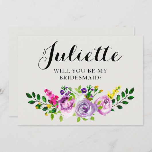 Junggesellinnenabschiede? Anpassbare Card-12x18 Einladung (Vorne/Hinten)