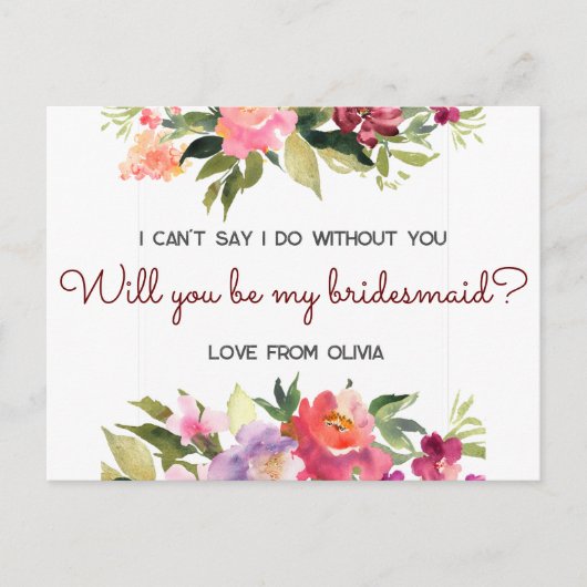 Junggesellinnenabschiede? bearbeitbar einladungspostkarte (Vorderseite)