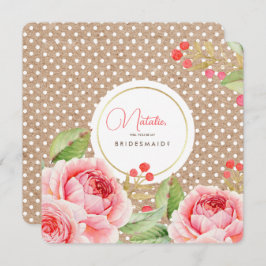 Junggesellinnenabschiede? Benutzerdefinierte Einla Einladung