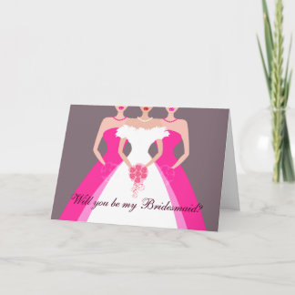 Junggesellinnenabschiede? Brautparty (Fuschia) Einladung