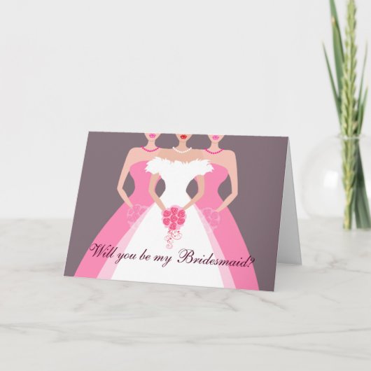 Junggesellinnenabschiede? Brautparty (rosa) Einladung (Vorderseite)