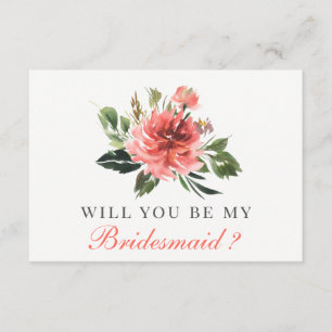 Junggesellinnenabschiede Bridesmaid Card Einladung