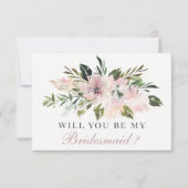 Junggesellinnenabschiede | Bridesmaid Card Einladung (Vorderseite)