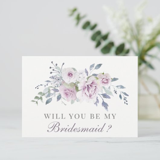 Junggesellinnenabschiede | Bridesmaid Card Einladung (Stehend Vorderseite)