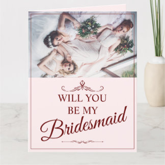Junggesellinnenabschiede? Drei lebendige Bridesmai Dankeskarte