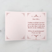 Junggesellinnenabschiede? Drei lebendige Bridesmai Feiertagskarte (Innenseite)