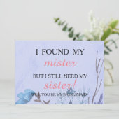 Junggesellinnenabschiede? Einladung (Stehend Vorderseite)