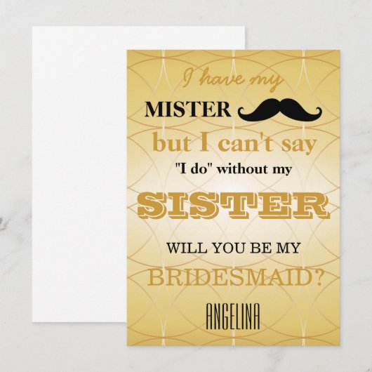 Junggesellinnenabschiede? Einladung (Vorne/Hinten)