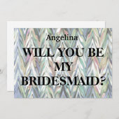 Junggesellinnenabschiede? Einladung (Vorne/Hinten)