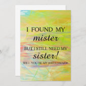 Junggesellinnenabschiede? Einladung (Vorne/Hinten)