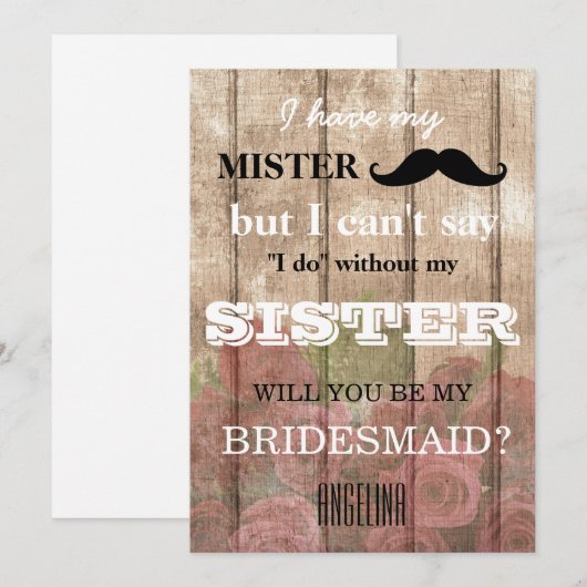 Junggesellinnenabschiede? Einladung (Vorne/Hinten)