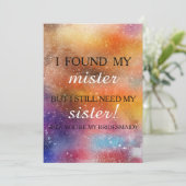 Junggesellinnenabschiede? Einladung (Stehend Vorderseite)