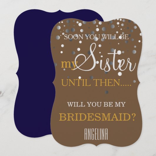 Junggesellinnenabschiede? Einladung (Vorne/Hinten)