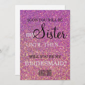 Junggesellinnenabschiede? Einladung (Vorne/Hinten)