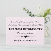 Junggesellinnenabschiede? Einladung (Stehend Vorderseite)