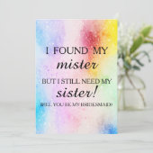 Junggesellinnenabschiede? Einladung (Stehend Vorderseite)