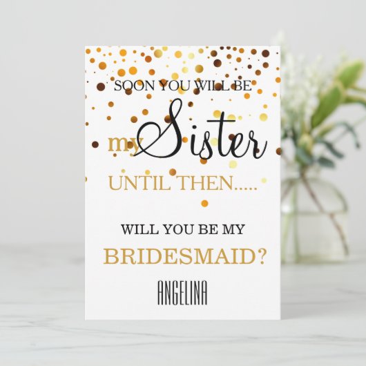 Junggesellinnenabschiede? Einladung (Stehend Vorderseite)