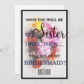 Junggesellinnenabschiede? Einladung (Vorne/Hinten)