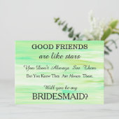 Junggesellinnenabschiede? Einladung (Stehend Vorderseite)