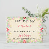 Junggesellinnenabschiede? Einladung (Stehend Vorderseite)