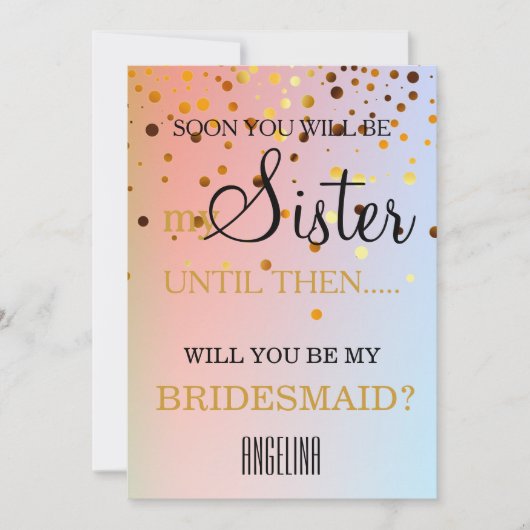 Junggesellinnenabschiede? Einladung (Vorderseite)