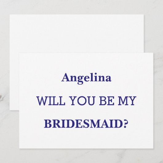 Junggesellinnenabschiede? Einladung (Vorne/Hinten)