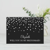 Junggesellinnenabschiede? Einladung (Stehend Vorderseite)