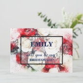 Junggesellinnenabschiede? Einladung (Stehend Vorderseite)